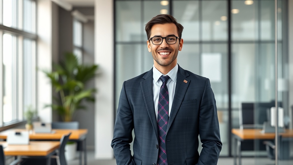 Professional scooter business insurance agent