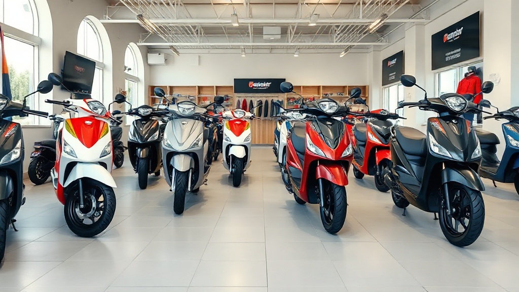 Garagekeepers Coverage for Moped and Scooter Dealers